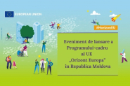 Horizon Europe Launch Event in the Republic of Moldova